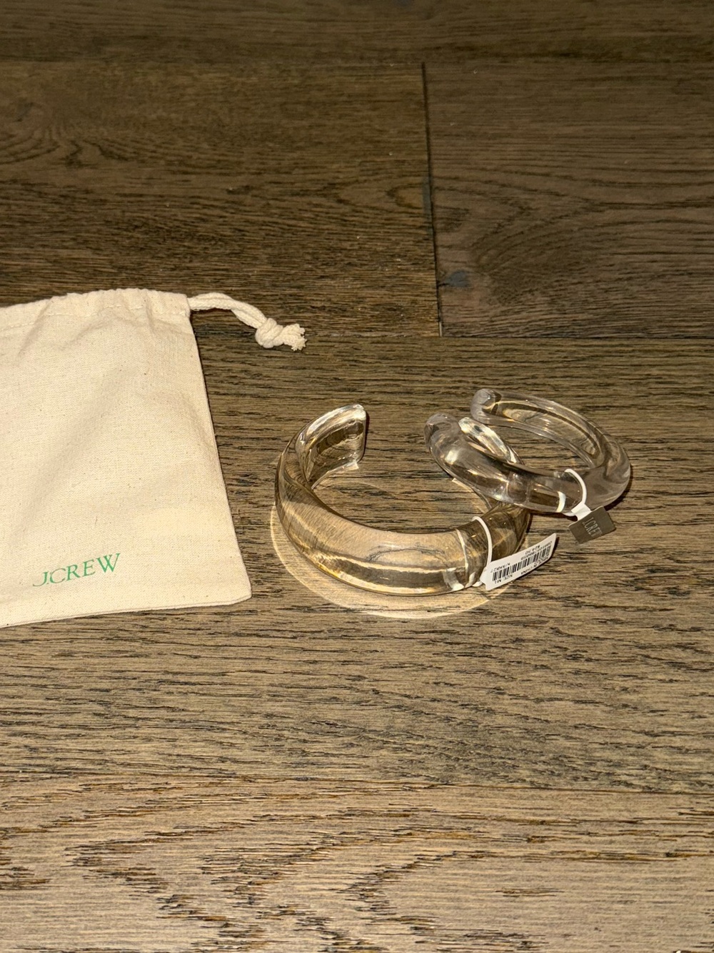 NWT J.Crew acrylic bangles set of 2